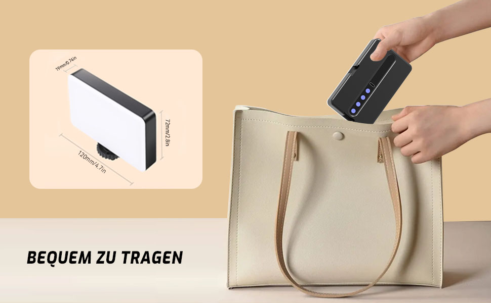 LED кільцеве світло для iPhone та смартфонів Handy Licht: 90 світлодіодів, бездротове, для селфі, макіяжу, відеозв'язку, TikTok, Vlog