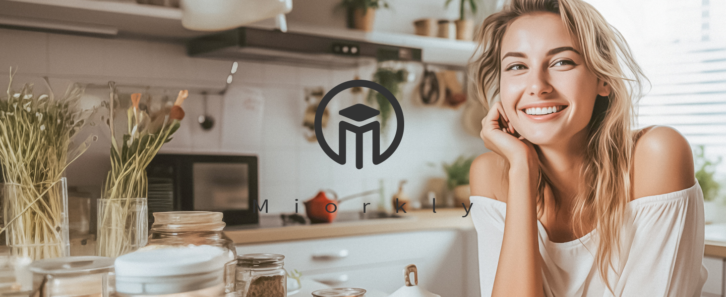 Miorkly металевий стелаж для спецій з баночками, 3-ярусний органайзер для спецій, настільний тримач для спецій у шафу, кухонний органайзер (2. дерево)