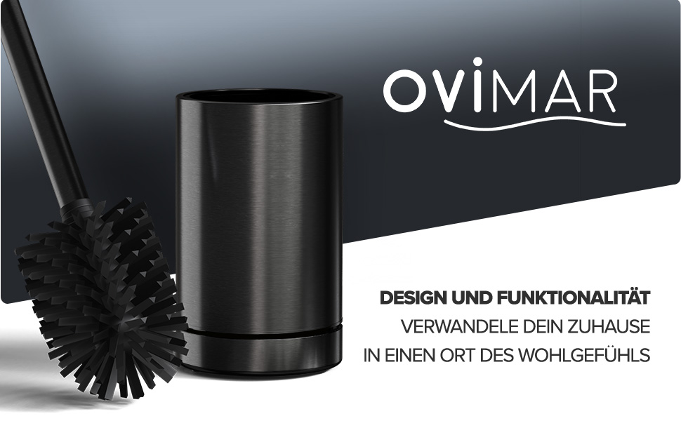 Набір для чищення унітазу Gunmetal matt з силіконовою щіткою | Без торпедо, знімною підставкою | З нержавіючої сталі, змінний насадок