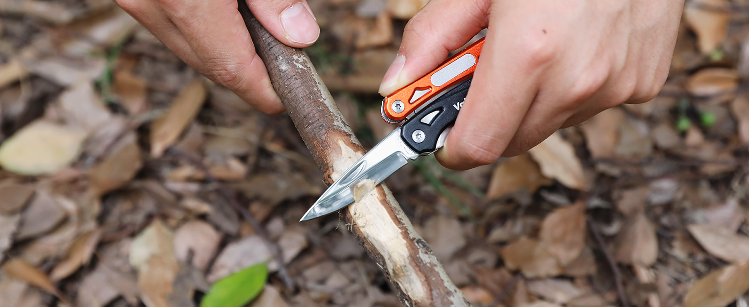 Мультитул ValueMax 9-в-1: мультиінструмент з плоскогубцями та ножем для кемпінгу та ремонту