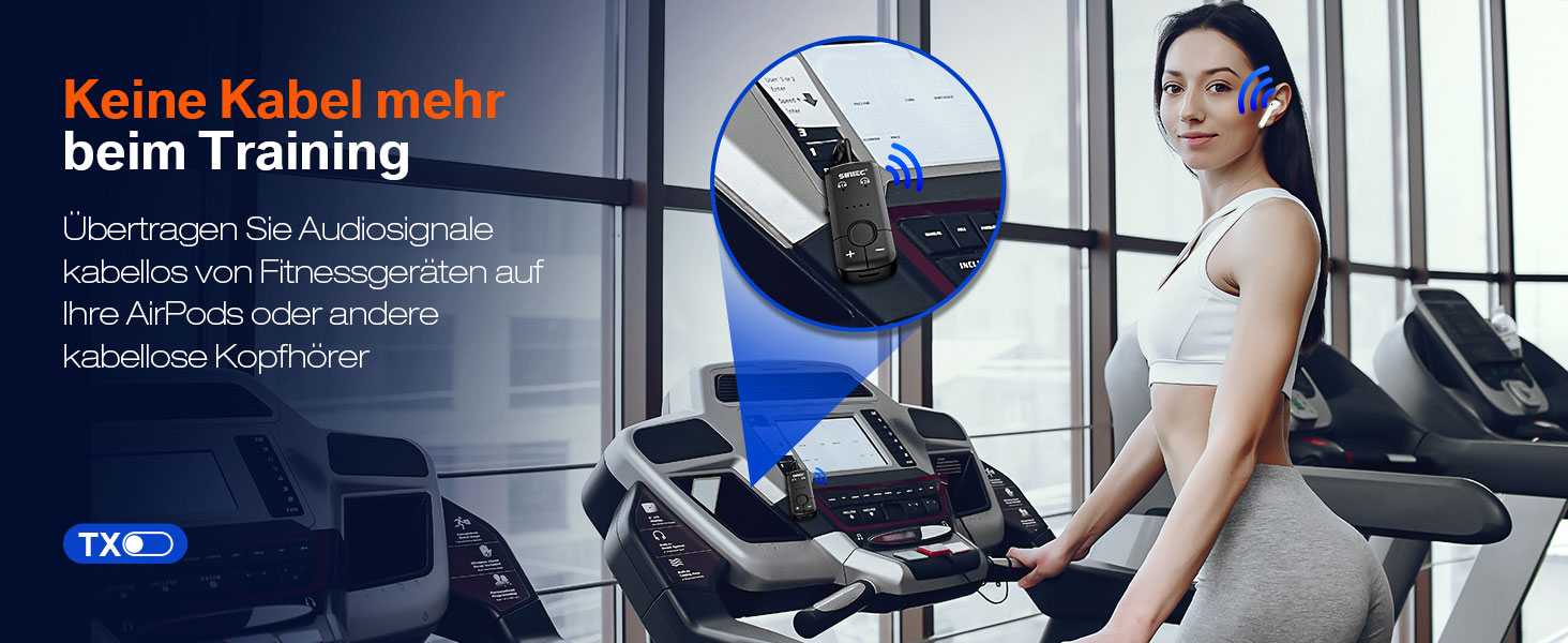 Bluetooth-адаптер AirFly для навушників у літаку, трансмітер аудіосигналу (чорний)