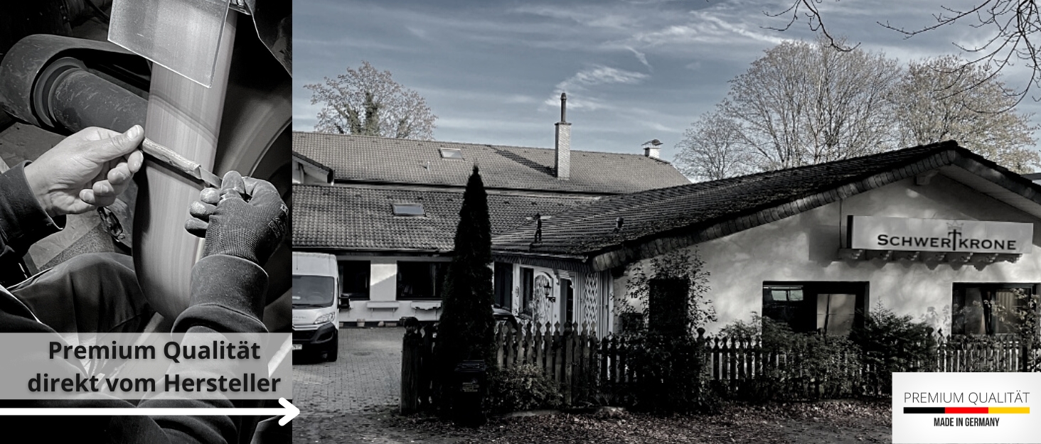 Ніж кухарський Schwertkrone Chefmesser з ручкою з горіха, Made in Germany