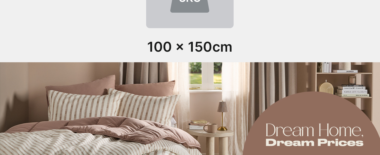 Обтяжувальна ковдра Dreamscene Star 3 кг, 100x150 см, терапевтична ковдра для сну, сріблясто-сіра