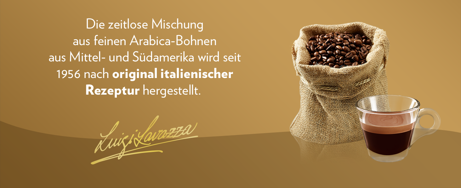 Кава в зернах Lavazza Qualità Oro, 100% Арабіка, середній обсмал, 1 кг