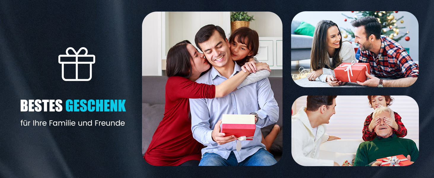 Електричний чоловічий бритва Brightup з тримером, IPX6, водонепроникний, USB-C, LED-дисплей, для подорожей, у кейсі