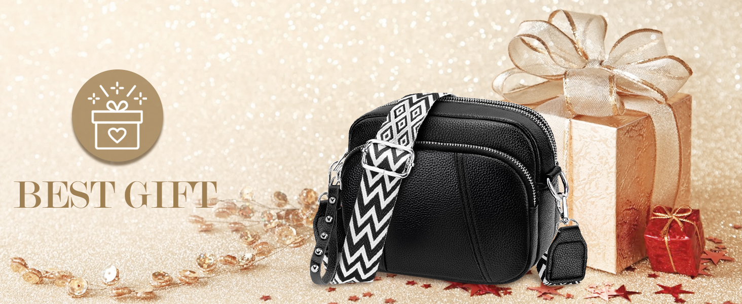 Сумка жіноча через плече кросбоді з натуральної шкіри лілового кольору, стильна, з широким ременем та відділенням для карт