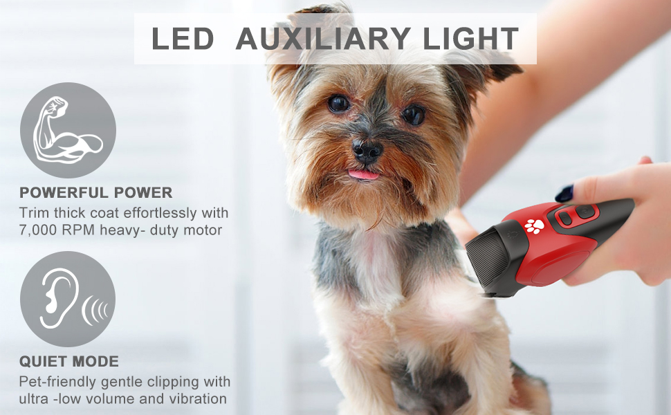 Професійний триммер для собак та котів Solimpia – безшумний, акумуляторний, бездротовий