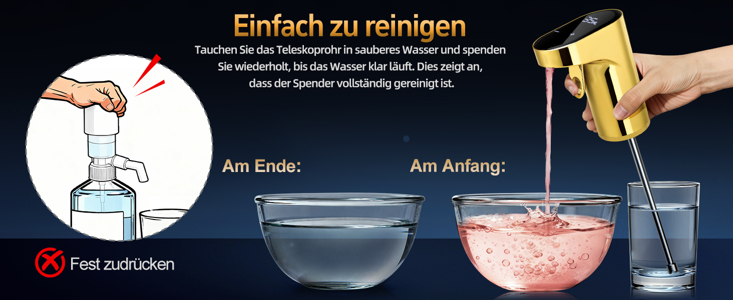 Електричний декантер для вина 5-в-1 з регульованою дозуванням, цифровий виливач, автоматичний дозатор вина, подарунок на день народження/День святого Валентина (золотий)