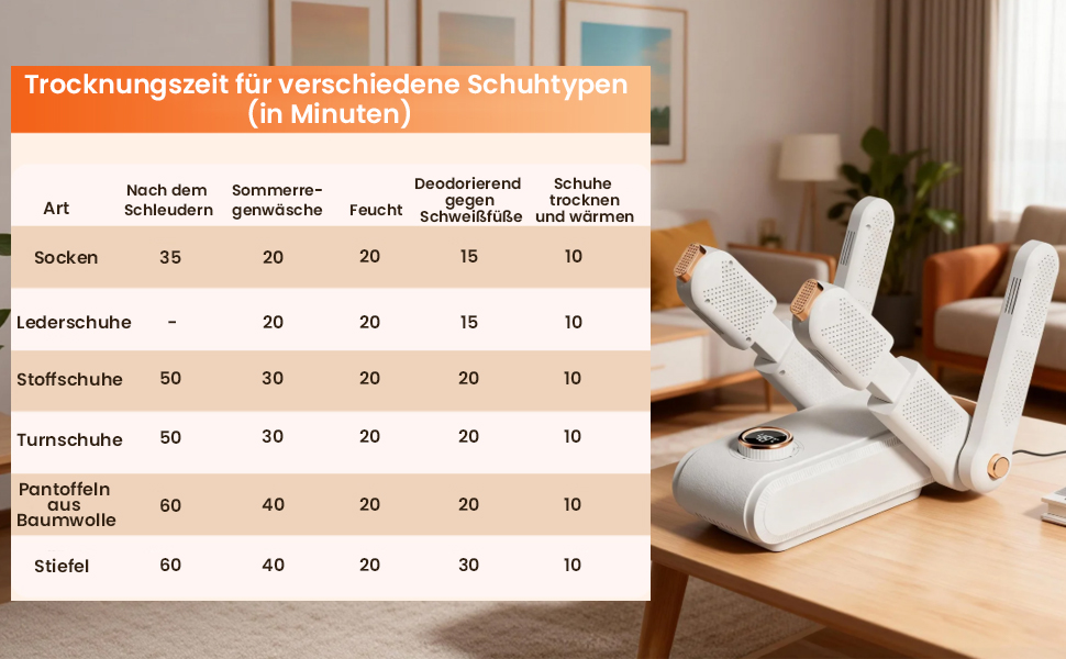 Електричний сушильник для взуття 2 пари, портативний, для взуття, рукавичок, шапок, шкарпеток та футбольних бутс