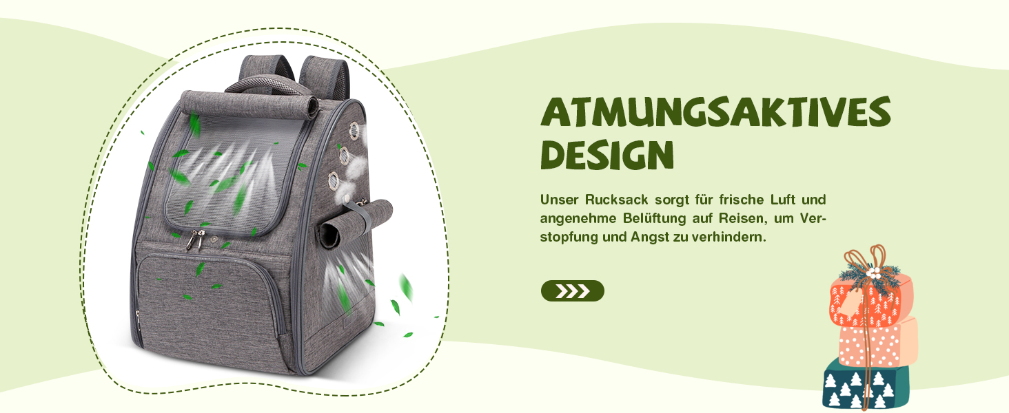 Рюкзак для котів та собак ALLSOPETS, складний, дихаючий, з сонцезахистом, для маленьких котів та собак, ідеальний для подорожей, кемпінгу та піших прогулянок (Беerenроже)