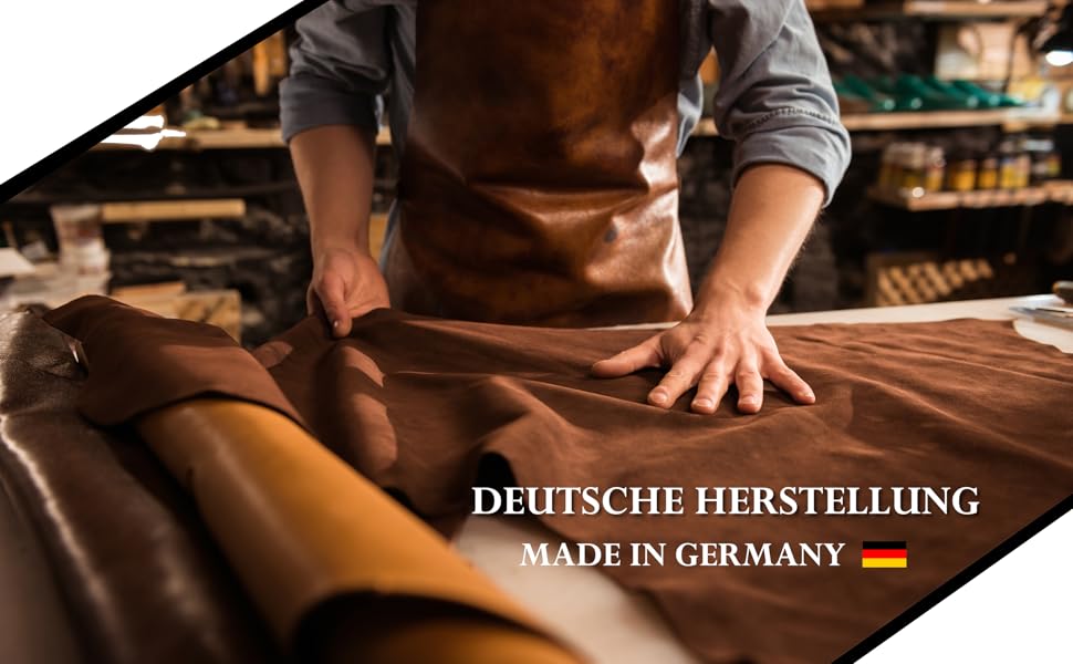 Жіночий шкіряний ремінь Friedrich Hoffmann чорний, ширина 4 см, Made in Germany - 100 см