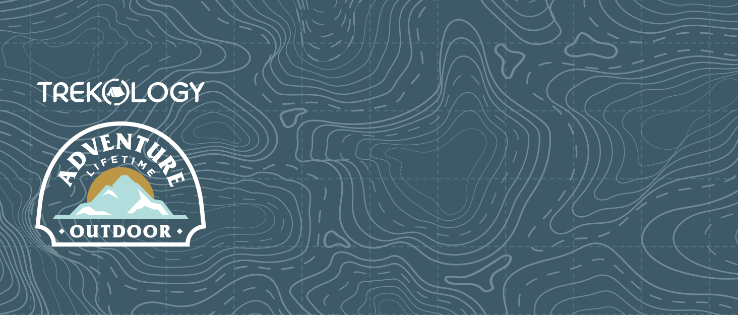 Надувна ізомат TREKOLOGY UL80 - легка туристична ізомат для кемпінгу, сірий, 190 см