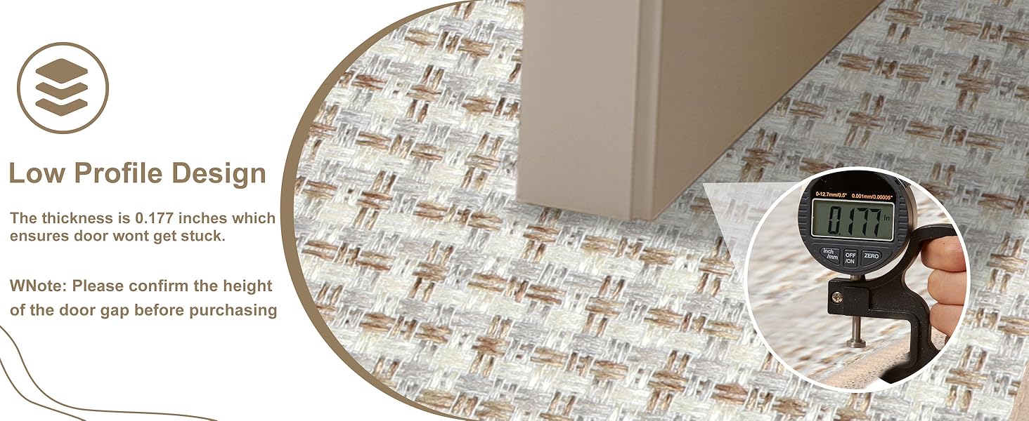 Килимок для дому, антиковзаюча підлога, килимок для входу, 60x90 см, золотий