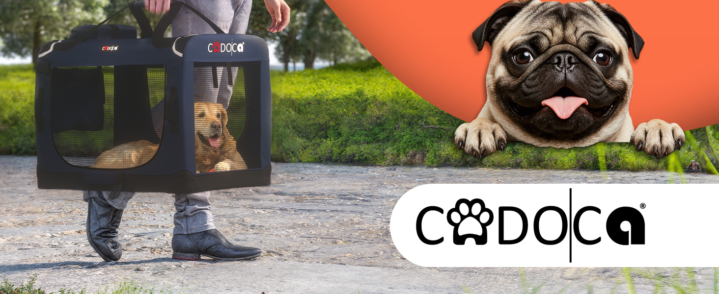 Кія для собак XXL 90x60x66 см, складана, дихаюча, міцна, для транспортування в авто, переноска для домашніх тварин, блакитний колір