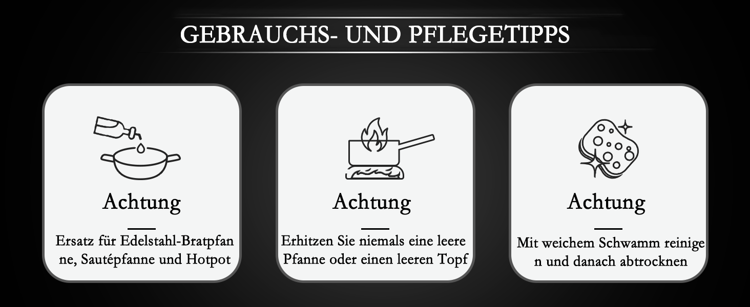 Набір каструль Induktion 12-частинний з нержавіючої сталі з тришасим дном, включає пароварку, 3 захисні диски для сковорідок та кухонне приладдя, безпечний у духовці до 250°C та придатний для миття в посудомийній машині, для всіх типів плит