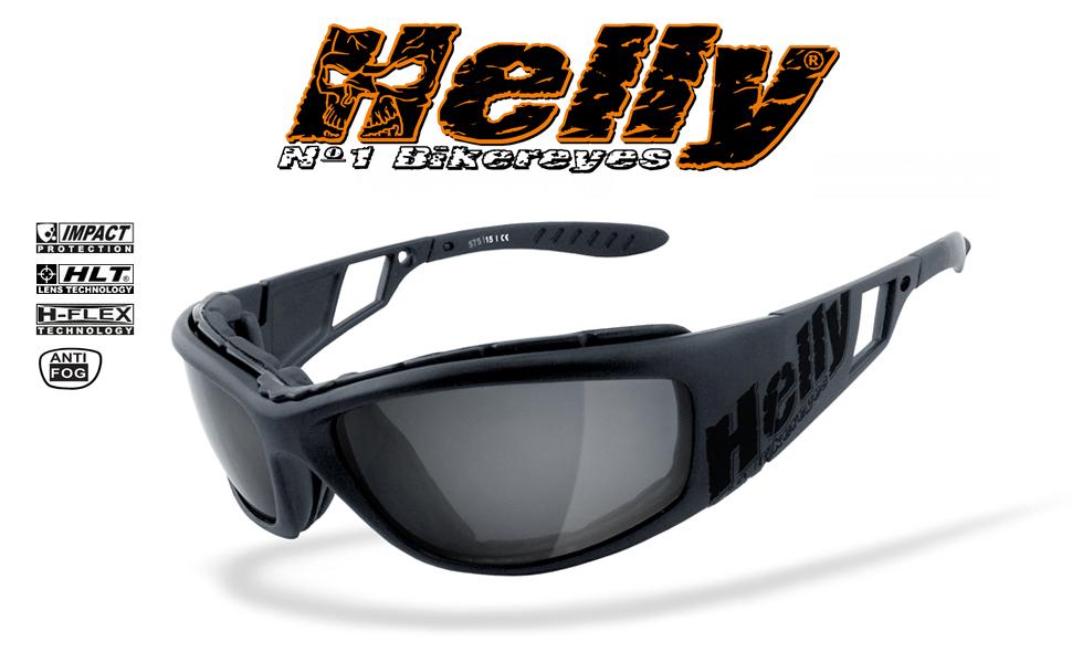 Мотокросові окуляри HELLY No.1 Bikereyes Vision 3 – вітрозахисні, з поляризацією, антифог, ударостійкі, комфортна посадка