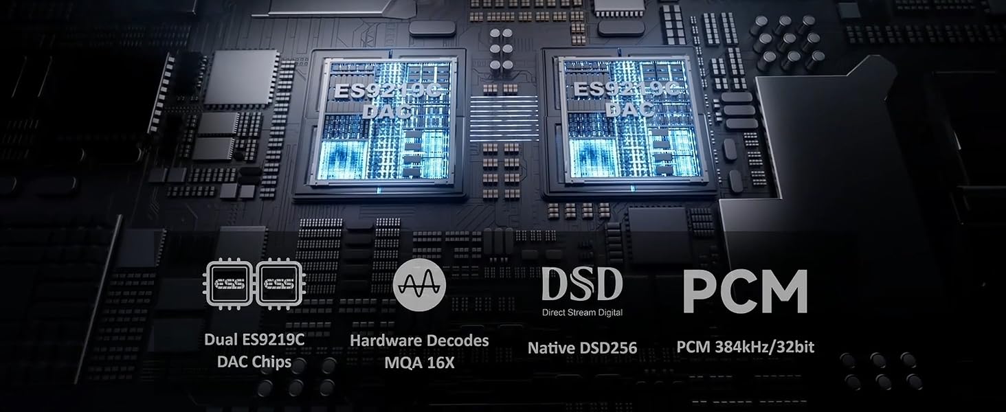 Hidizs AP80 PRO MAX: Hi-Res MP3 плеєр з Bluetooth, Wi-Fi, DLNA, AirPlay, DAC ES9219C, MQA 16X, DSD256, PCM 384kHz, підтримка SD до 2TB, Чорний