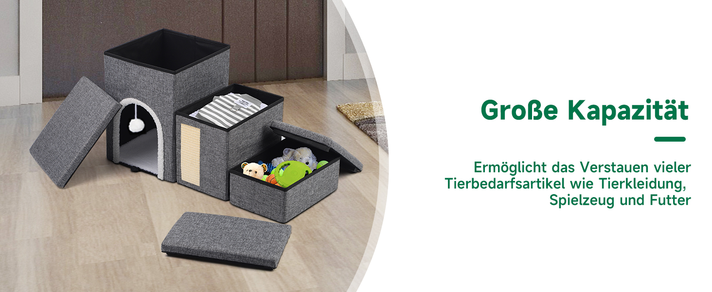 Сходинки для собак Upgrade XL, сірі, 90x35x43 см, 3 сходинки, для великих собак, котів, ліжка, дивана