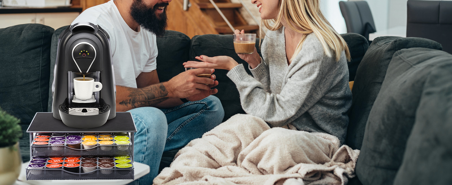 Тримач для капсул кави MASTERTOP для Dolce Gusto, 2 яруси, 72 капсули, органайзер для капсул Dolce Gusto