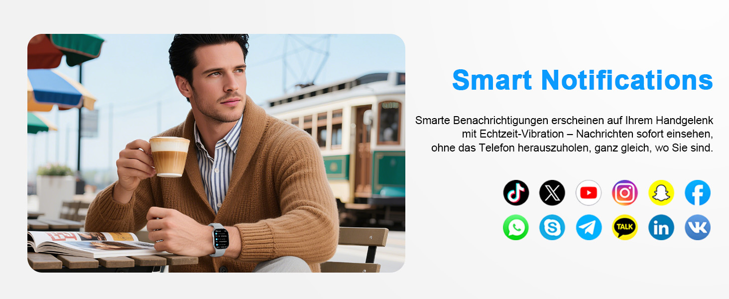Смарт-годинник для жінок та чоловіків з AMOLED-екраном, Bluetooth-дзвінками, монітором серцевого ритму, лічильником кроків, IP68 водонепроникний, сірий