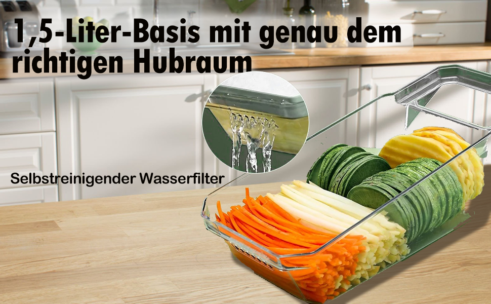 Набір для нарізання овочів та зелені 6-в-1: тертка, нарізач цибулі, кухонні аксесуари