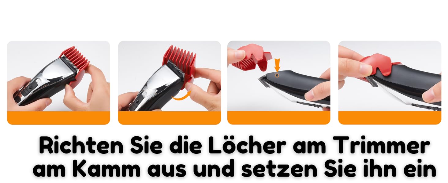 Професійний собачий триммер BarberBoss QR-9086 для густого волосся: набір для грумінгу собак та котів, бездротовий, тихий