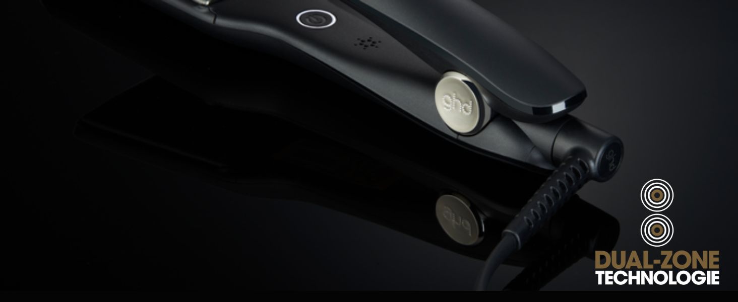 Випрямляч для волосся ghd max - професійний, чорний, для довгого, густого та кучерявого волосся