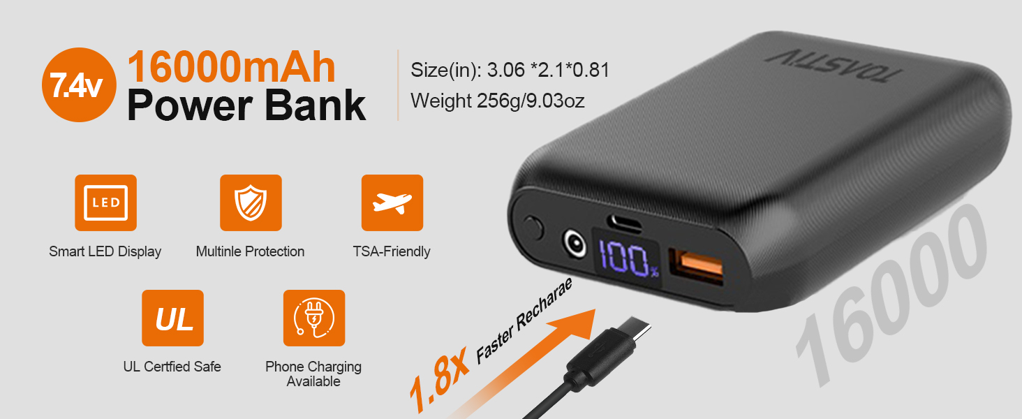 Обогреваемая жилетка для женщин с Powerbank 7.4V 16000mAh, 8 зон обігріву, регульована, чорна