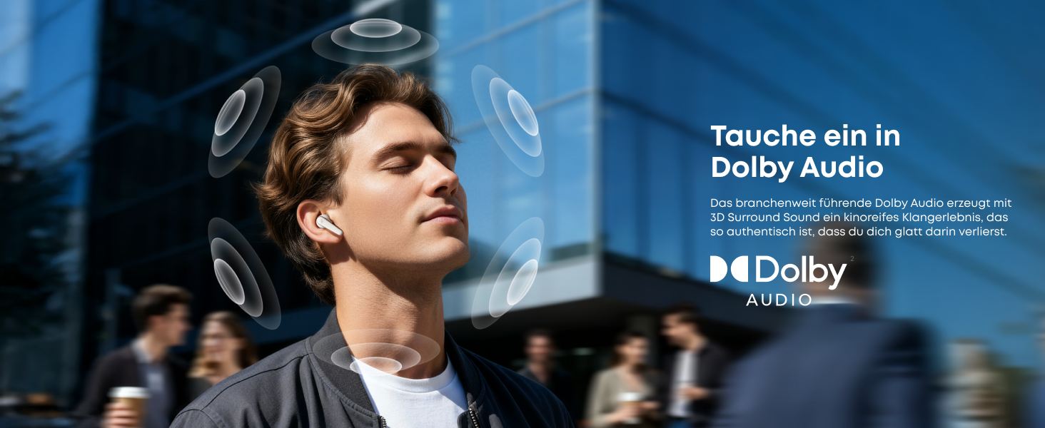 Soundcore Liberty 5 - бездротові навушники з активним шумозаглушенням (ANC), білі