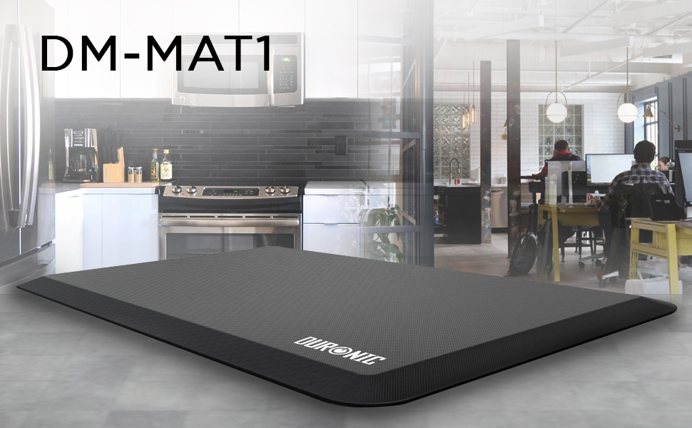 Анти-втомна килимок Duronic DM-MAT1 81x51 см для стоячої роботи, офісу, майстерні та дому