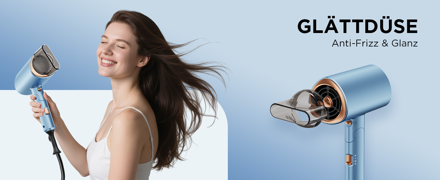 Складаний фен з іонізацією 2000 Вт, професійний, швидко сушильний, 2 швидкості, 3 режими нагріву, холодний струмінь, дифузор, концентратор, гребінці для укладки, для чоловіків та жінок, у подорожі