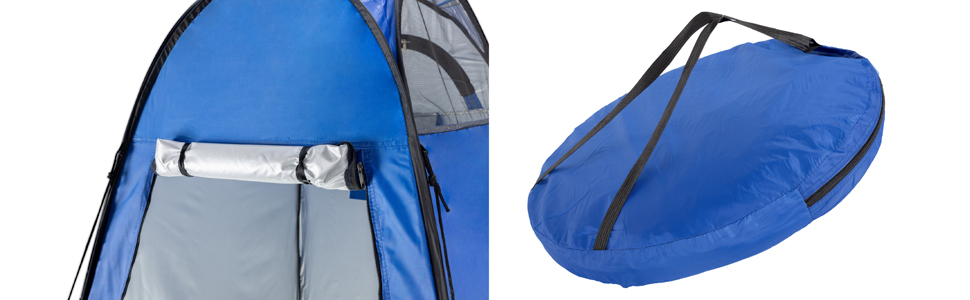 Намет-туалет Stagecaptain TZ-190 MKII Quixie Pop-up - Легкий, швидкозбірний, для відпочинку на природі (туалет, передягальня, сонцезахист)