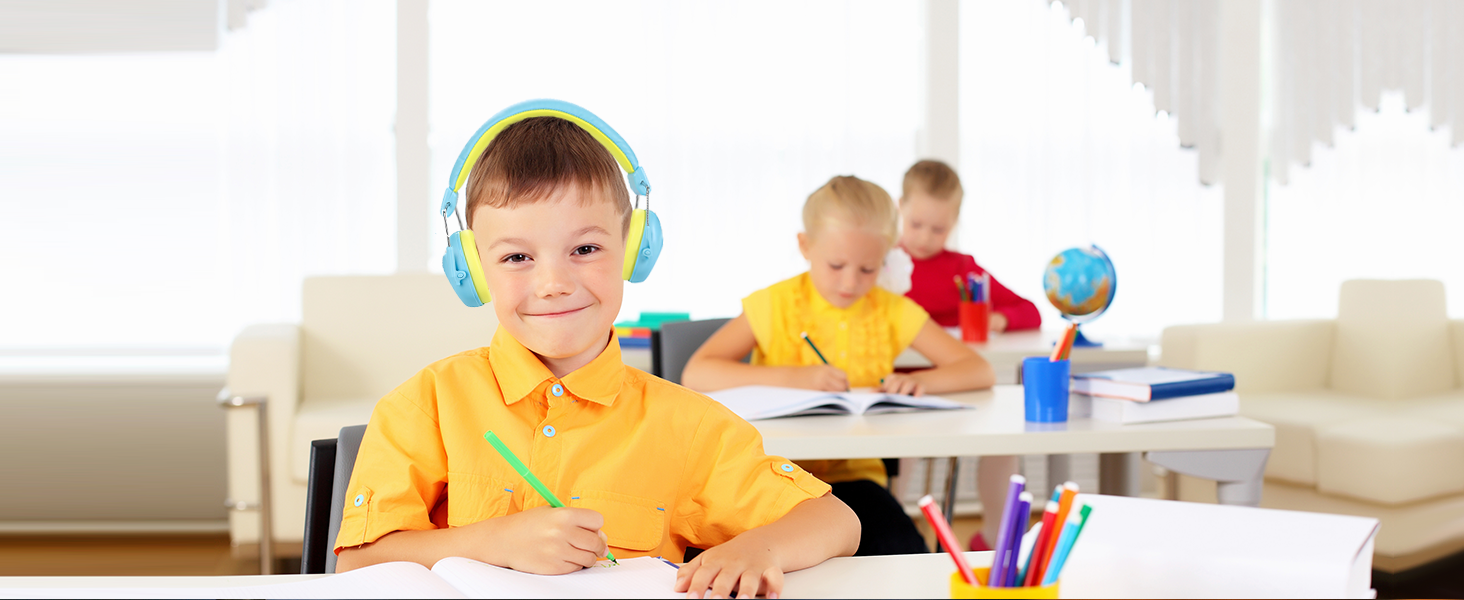 Навушники для захисту від шуму ProCase для дітей, червоно-сині