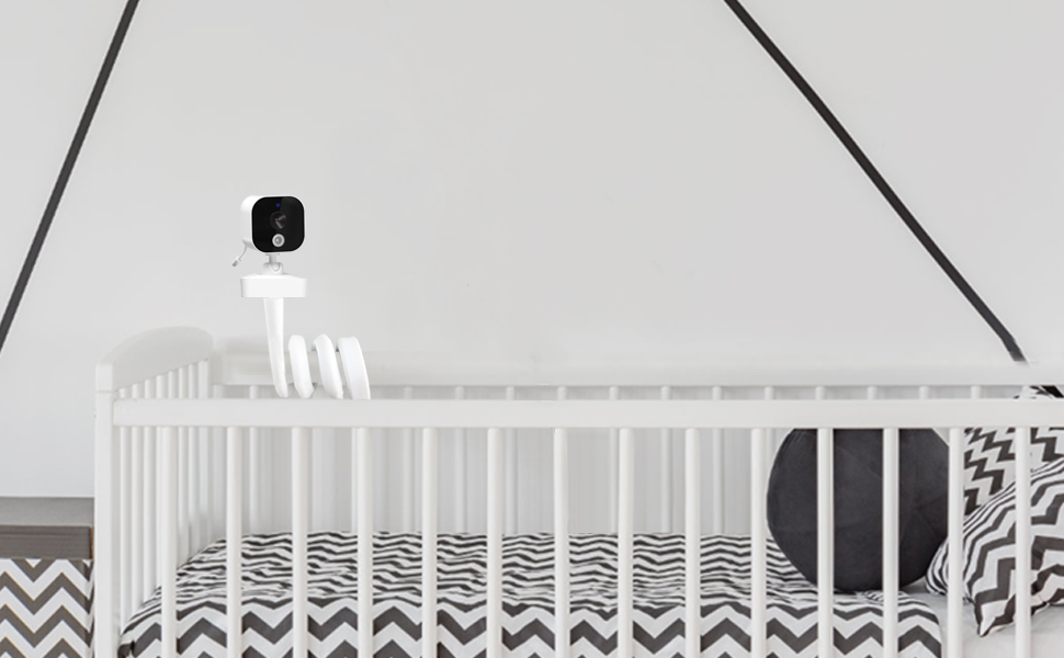 Кріплення для дитячого відеоняні: сумісне з GHB, BOIFUN, Momcozy BM01/BM03, ABM720. Різьба 1/4 дюйма, довжина 46 см