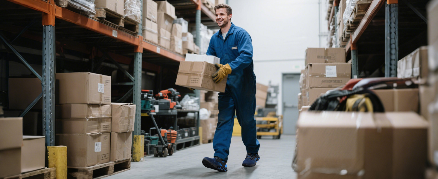 Зручні робочі черевики Suadex з металевим носком для чоловіків та жінок. Дихаючі, розміри 37-48 EU, колір червоний