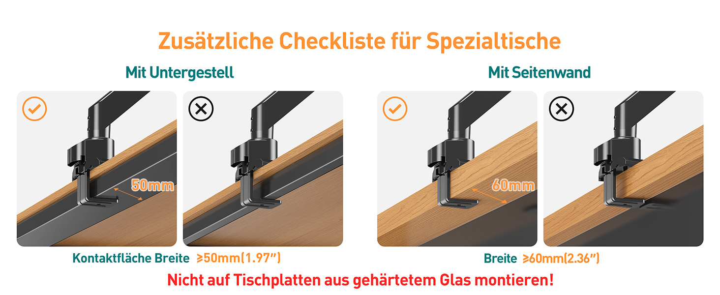 Кріплення для монітора ELIVED EV3227 для моніторів до 49 дюймів, вантажопідйомність до 20 кг, VESA 75/100 мм, газ-амортизатор, регульований нахил, поворот, оберт