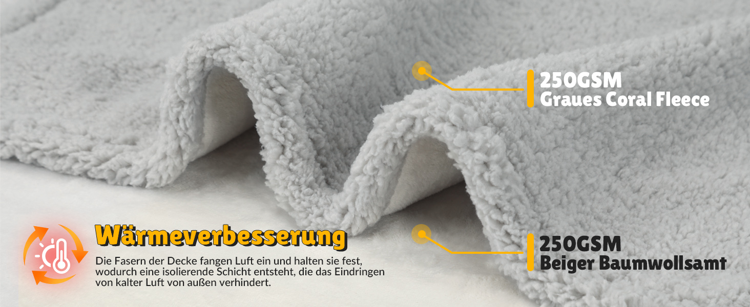 Водонепроникний килимок для собак, 152x127 см - двосторонній, м'який, теплий. Підходить для великих собак та котів. Захищає підлогу, ліжко, диван та автокрісло. Сірий.