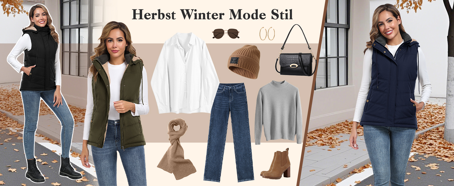 Жіноча жилетка Tuopuda з капюшоном, стеганий фліс, утеплена флісом, тепла зимова куртка без рукавів, термо жилетка, комір-стійка, жилетка з капюшоном, блискавка, осінь/зима, чорний колір, розмір L