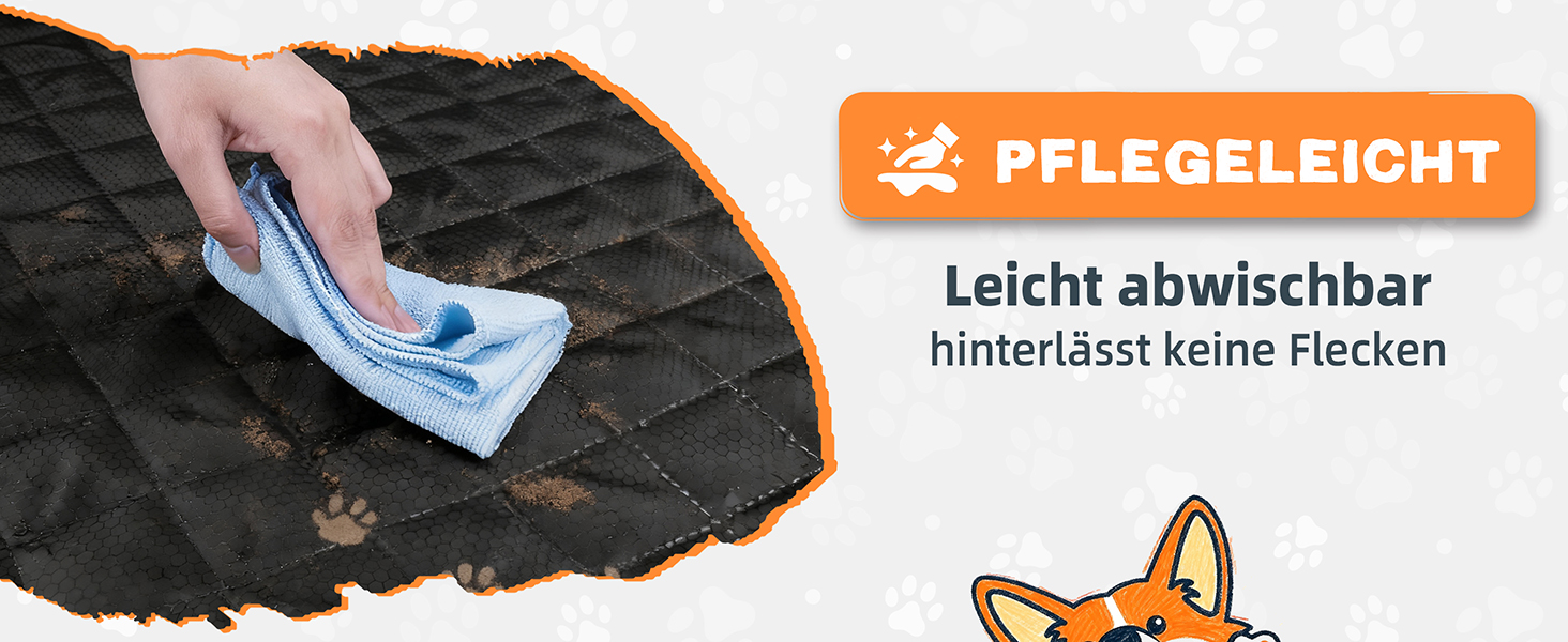 Захист для багажника автомобіля від собак: борти та захист від порогу - універсальний килимок для багажника, водонепроникний та стійкий до подряпин. Підходить для авто, універсалів, SUV (чорний, преміум)