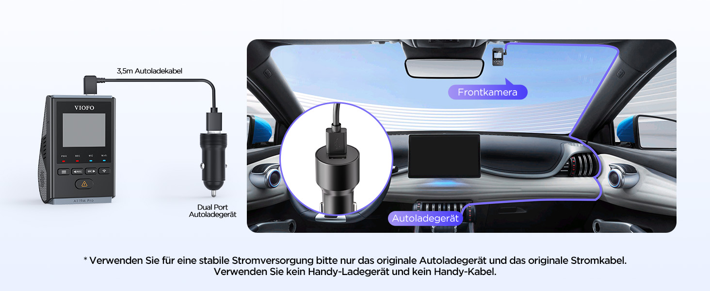 Автомобільний відеореєстратор VIOFO A119M Pro 4K HDR з Wi-Fi 6, GPS, нічною зйомкою, CPL-фільтром та режимом паркування