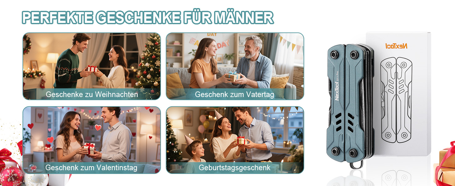 Мультитул NexTool Mini Sailor S11 Pro (12-в-1), сталь, для кемпінгу, туризму, DIY, EDC, подарунок для чоловіків