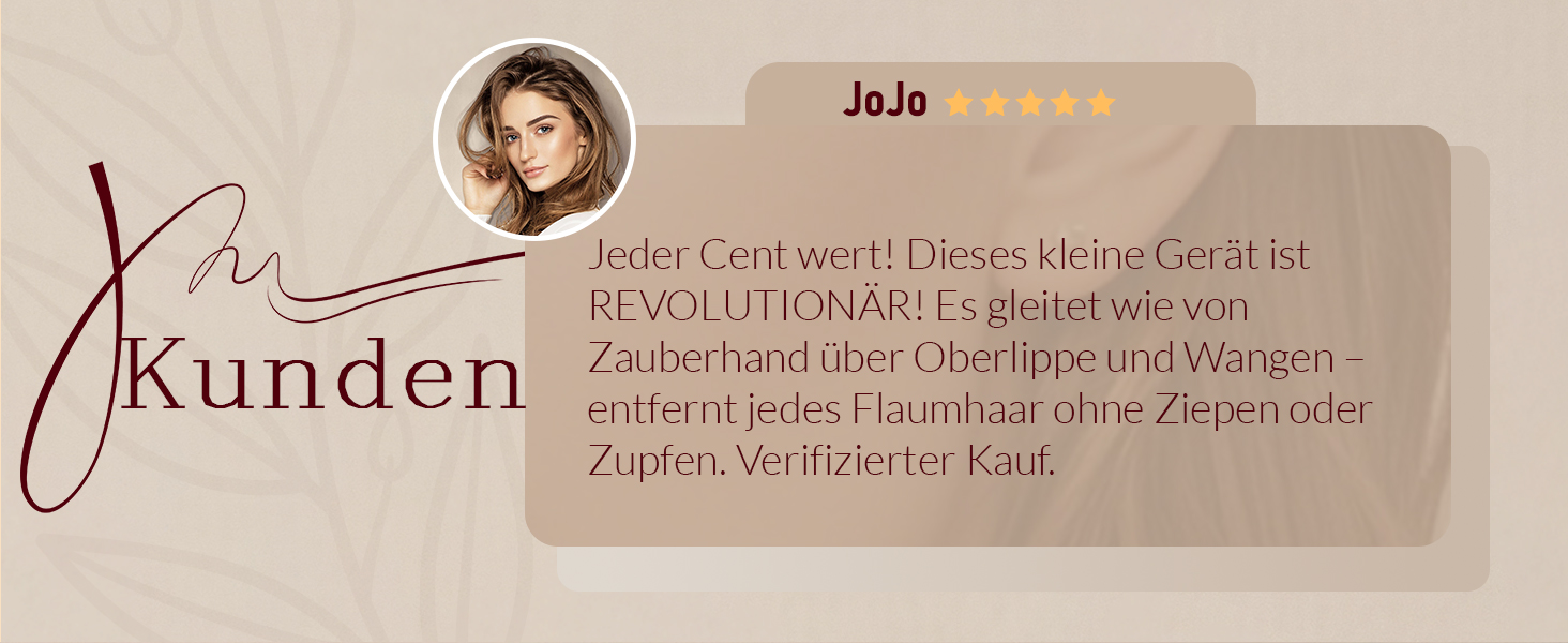Електричний жіночий епілятор для обличчя: безболісний жіночий тример для швидкої та ніжної скоблення верхньої губи, підборіддя та щік (Золотий)