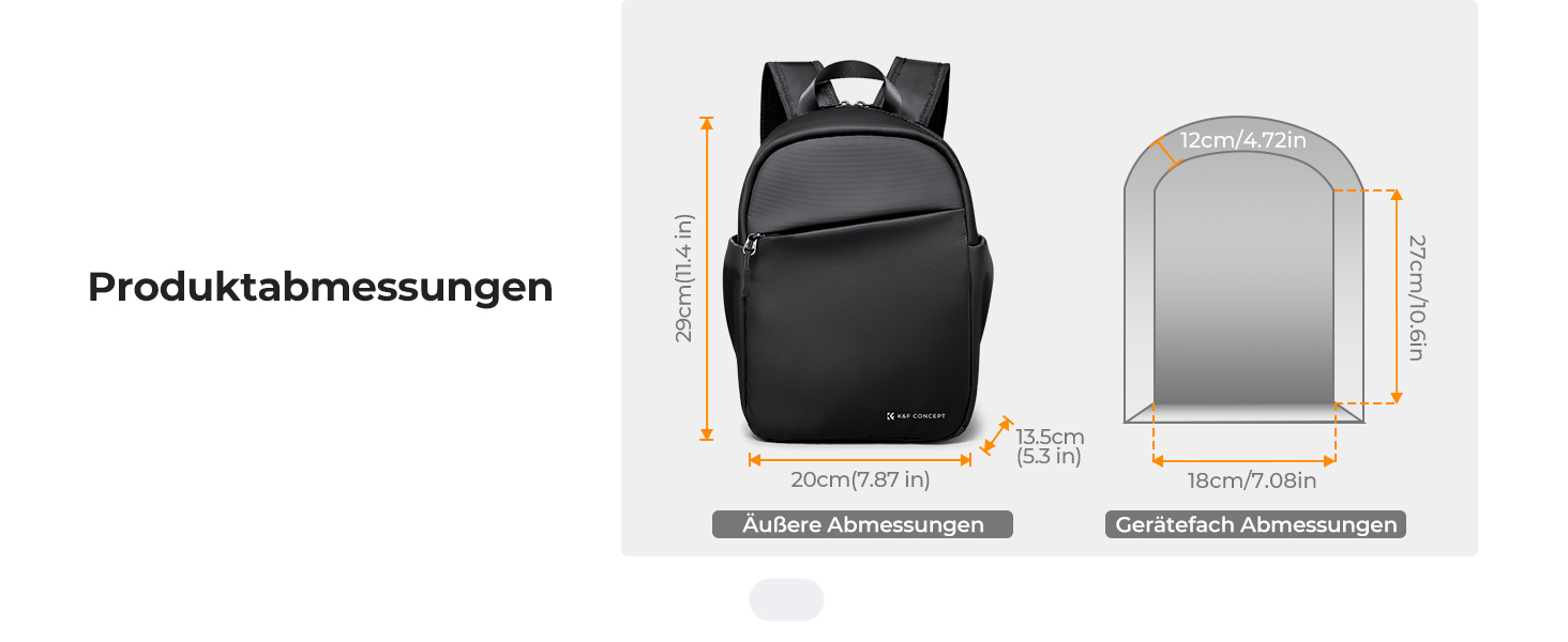 Рюкзак для камери K&F CONCEPT - компактний фоторюкзак для DSLR, об'єктивів, що підходить для повсякденного використання, роботи та подорожей, колір B-dunkelgrün (A-schwarz)