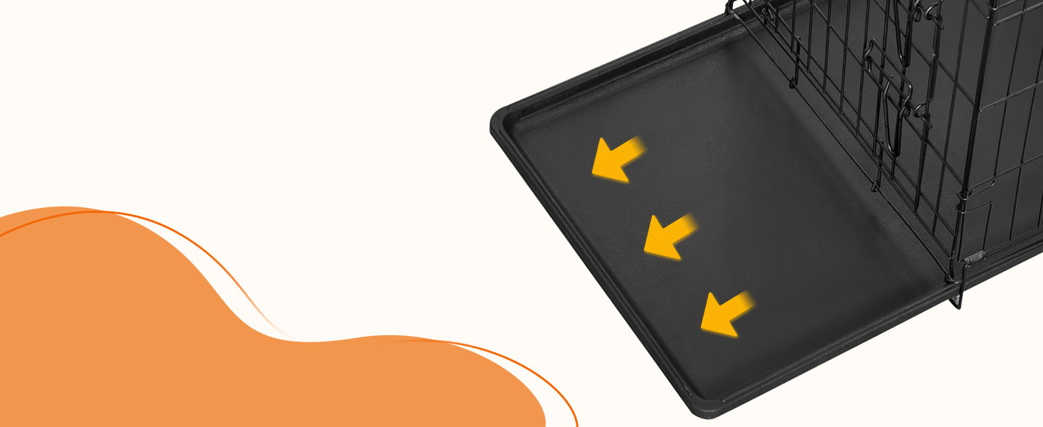 Клітка для собак Ribelli Hundetransportbox: металева, складна, чорна, до 43 кг (XL 91x64x58 см)