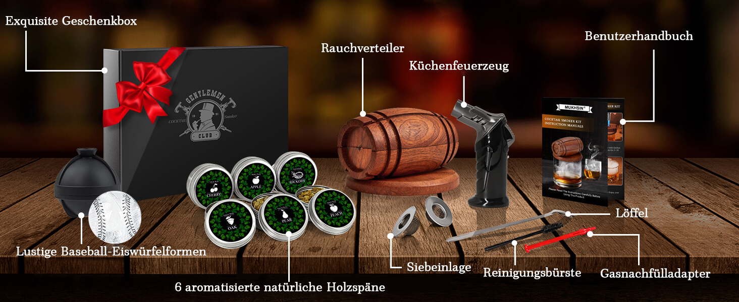 Набір для копчення віскі, аксесуари для коктейлів, подарунковий набір віскі. Персоналізовані подарунки для чоловіків, на день народження, батькові, татові. Набір для копчення віскі, подарунок для хлопця