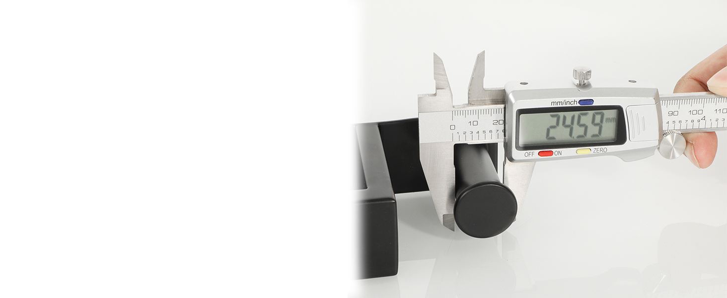 Тримач для рушників SAYAYO чорний, 40 см, stainless steel з гачками, без свердління, для ванної кімнати та кухні