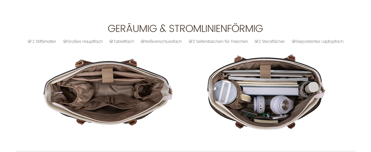 Сумка жіноча LOVEVOOK велика для ноутбука 15.6