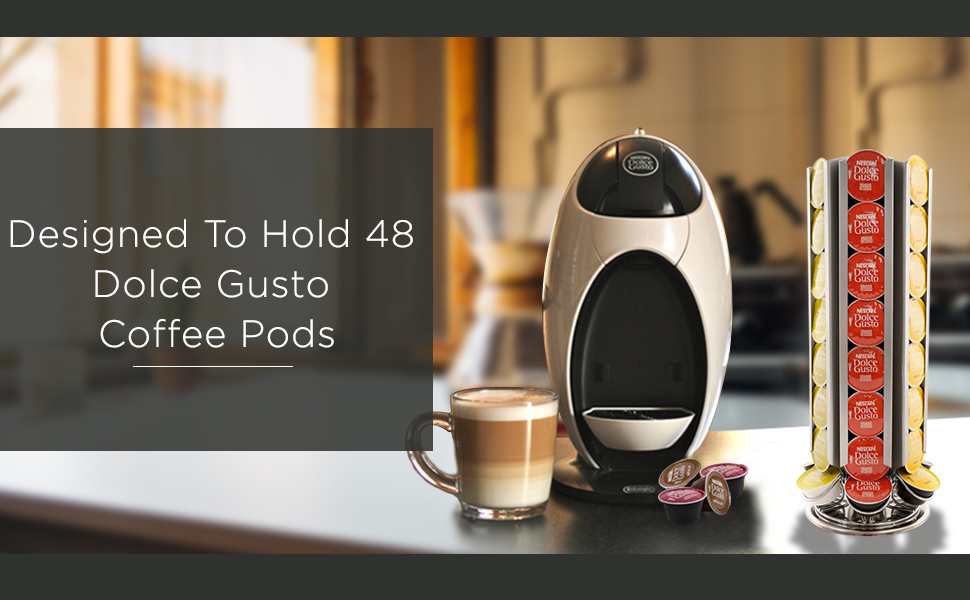 Підставка для капсул Dolce Gusto Peak Coffee - обертова, на 48 капсул