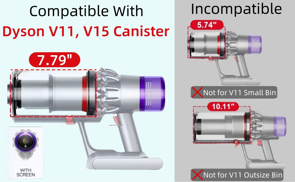 Замінник контейнера для пилу та HEPA фільтр для пилососів Dyson V11, V15, SV14, SV17, SV22, SV28 (970013-02/970013-03)