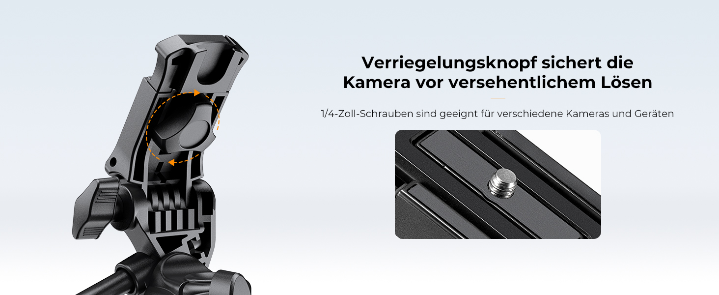 Штатив K&F Concept NT510: легкий штатив 152 см з Bluetooth пульт для Canon, Nikon, Sony та смартфонів